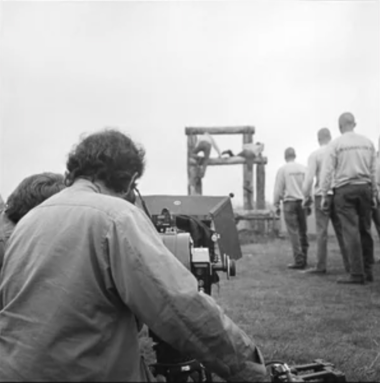 Kubrick shooting the bootcamp scenes